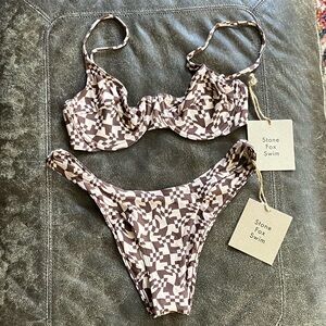 Stone Fox Swim Bikini Set